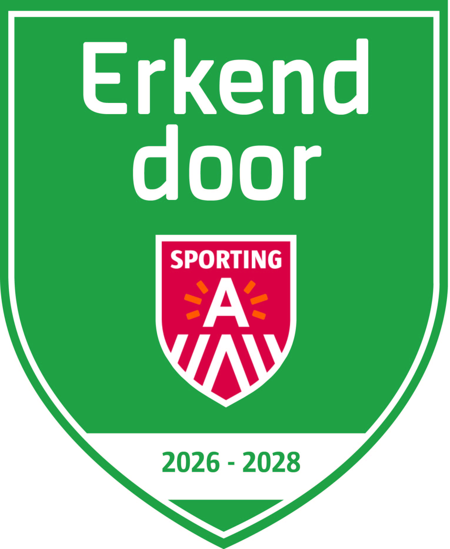 Erkend door A sporting